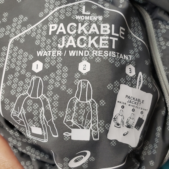 Asics packable jacket hooded - Picture 7 of 7